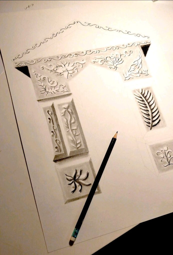 work in progress , original drawing by Eldor art