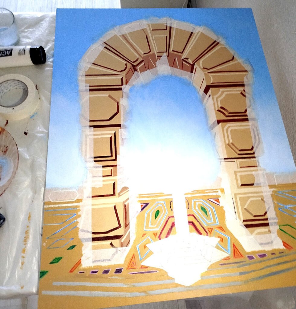 conception by Eldor Art in his studio