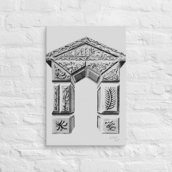 Ornate Arch - Timeless Elegance by Eldor Art ( Canvas ) - Image 3