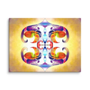 Solar Radiance – Intuitive Mandala by Eldor Art ( Canvas )