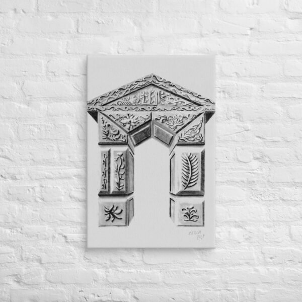 Ornate Arch - Timeless Elegance by Eldor Art ( Canvas ) - Image 7