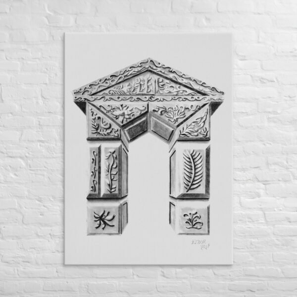 Ornate Arch - Timeless Elegance by Eldor Art ( Canvas ) - Image 14