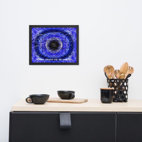 "Andromeda" Original Artwork by Eldor Art ( Enhanced Matte Paper Framed Poster ) - Image 3