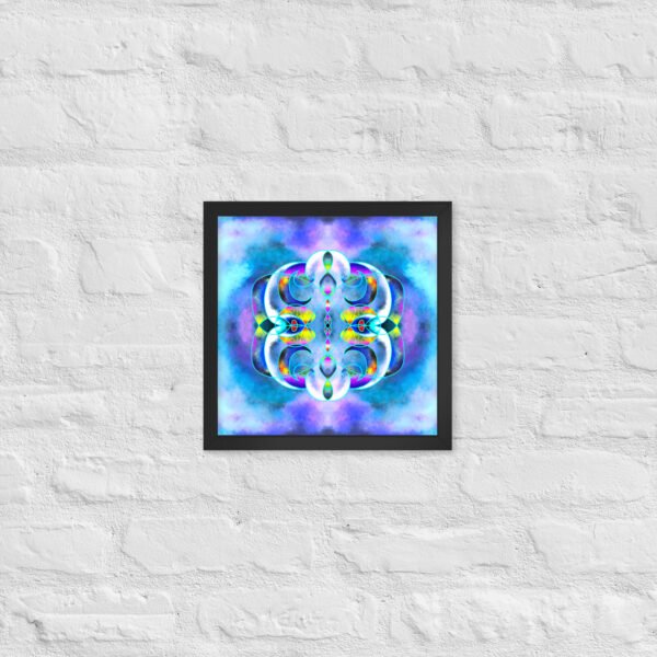 Crystal Ether – A Vision by Eldor Art ( Enhanced Matte Paper Framed Poster ) - Image 5