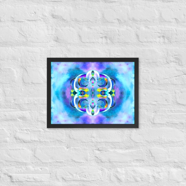 Crystal Ether – A Vision by Eldor Art ( Enhanced Matte Paper Framed Poster ) - Image 6