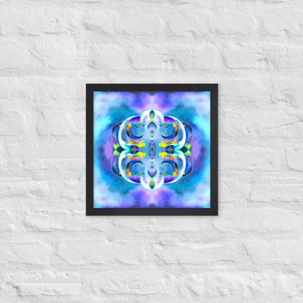 Crystal Ether – A Vision by Eldor Art ( Enhanced Matte Paper Framed Poster ) - Image 8