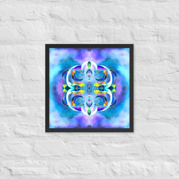 Crystal Ether – A Vision by Eldor Art ( Enhanced Matte Paper Framed Poster ) - Image 9