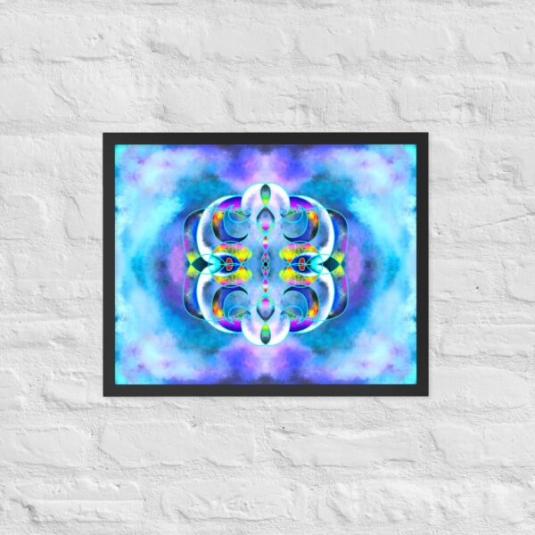 Crystal Ether – A Vision by Eldor Art ( Enhanced Matte Paper Framed Poster ) - Image 10