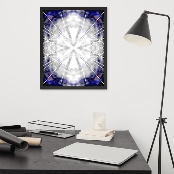 Radiant Fury – Original Digital Artwork by Eldor Art ( Enhanced Matte Paper Framed Poster ) - Image 5