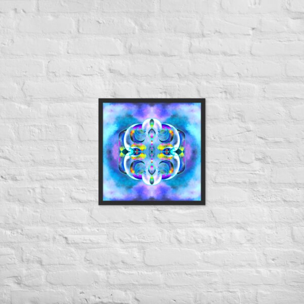 Crystal Ether – A Vision by Eldor Art ( Enhanced Matte Paper Framed Poster ) - Image 11