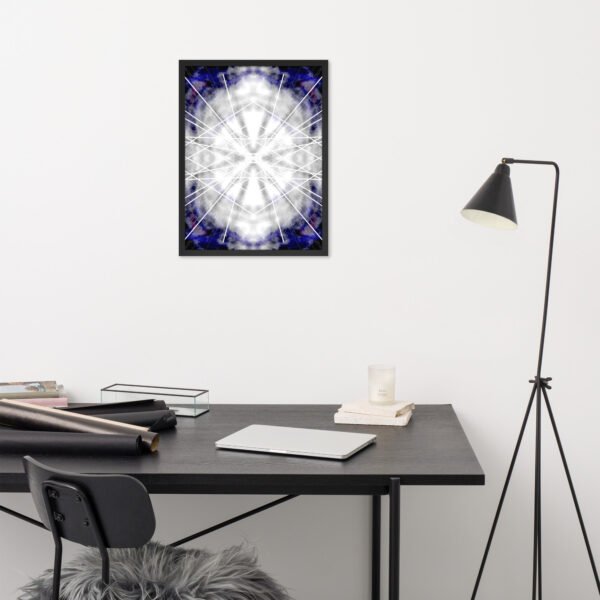 Radiant Fury – Original Digital Artwork by Eldor Art ( Enhanced Matte Paper Framed Poster ) - Image 6