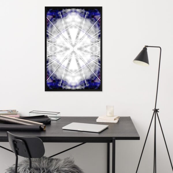 Radiant Fury – Original Digital Artwork by Eldor Art ( Enhanced Matte Paper Framed Poster ) - Image 7