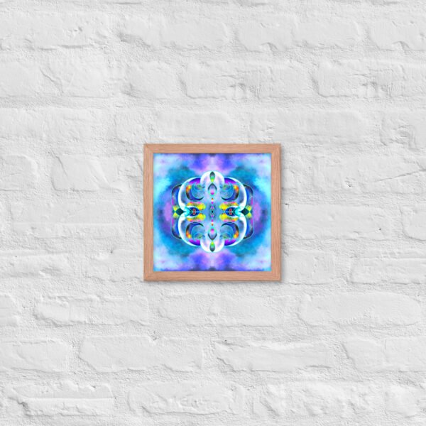 Crystal Ether – A Vision by Eldor Art ( Enhanced Matte Paper Framed Poster ) - Image 15