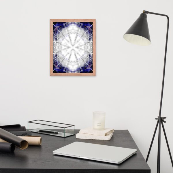 Radiant Fury – Original Digital Artwork by Eldor Art ( Enhanced Matte Paper Framed Poster ) - Image 9