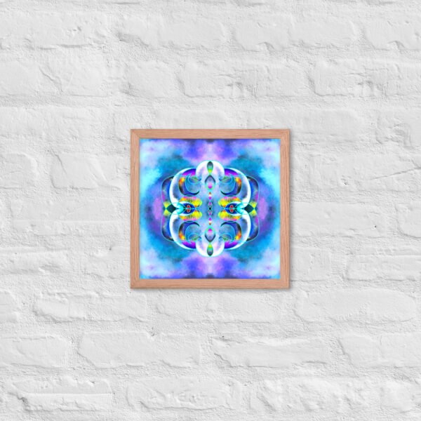 Crystal Ether – A Vision by Eldor Art ( Enhanced Matte Paper Framed Poster ) - Image 17