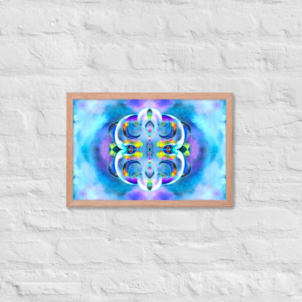 Crystal Ether – A Vision by Eldor Art ( Enhanced Matte Paper Framed Poster ) - Image 19