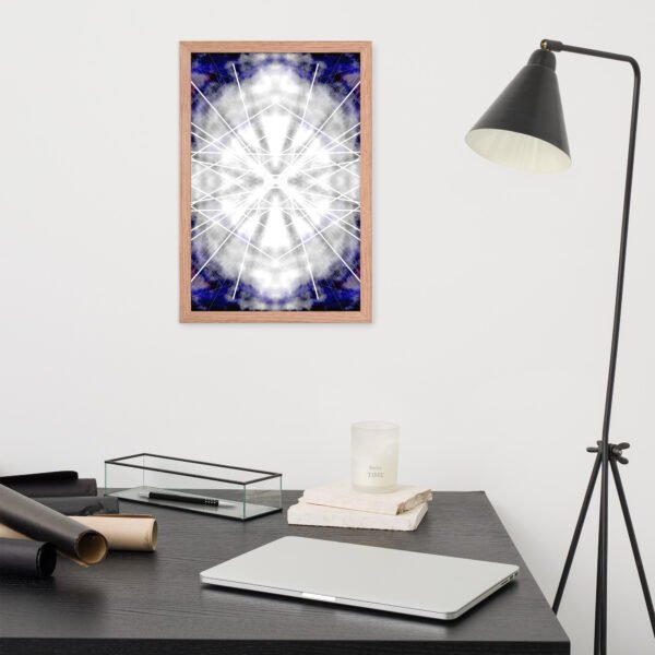 Radiant Fury – Original Digital Artwork by Eldor Art ( Enhanced Matte Paper Framed Poster ) - Image 11
