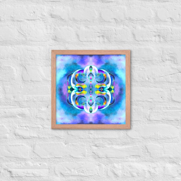 Crystal Ether – A Vision by Eldor Art ( Enhanced Matte Paper Framed Poster ) - Image 20