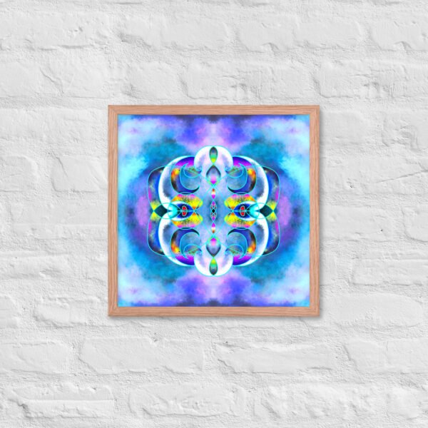 Crystal Ether – A Vision by Eldor Art ( Enhanced Matte Paper Framed Poster ) - Image 21