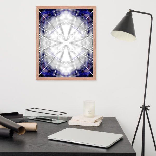 Radiant Fury – Original Digital Artwork by Eldor Art ( Enhanced Matte Paper Framed Poster ) - Image 12