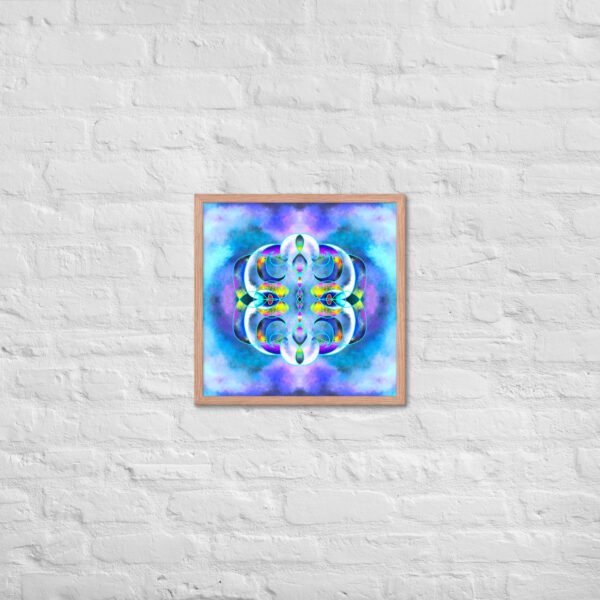 Crystal Ether – A Vision by Eldor Art ( Enhanced Matte Paper Framed Poster ) - Image 23