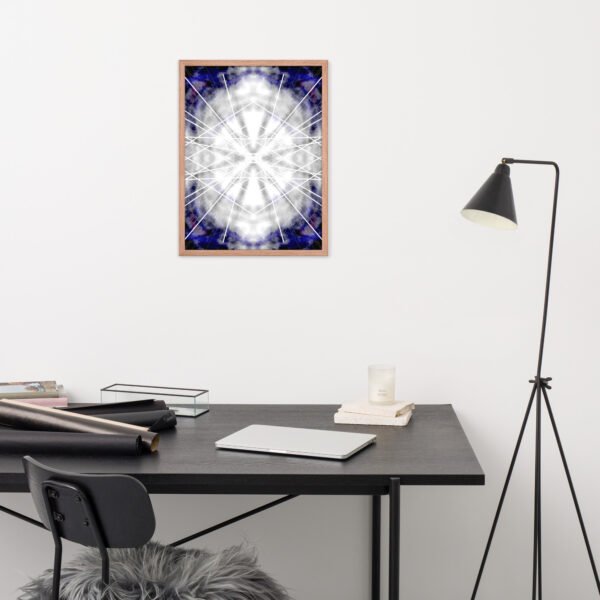 Radiant Fury – Original Digital Artwork by Eldor Art ( Enhanced Matte Paper Framed Poster ) - Image 13
