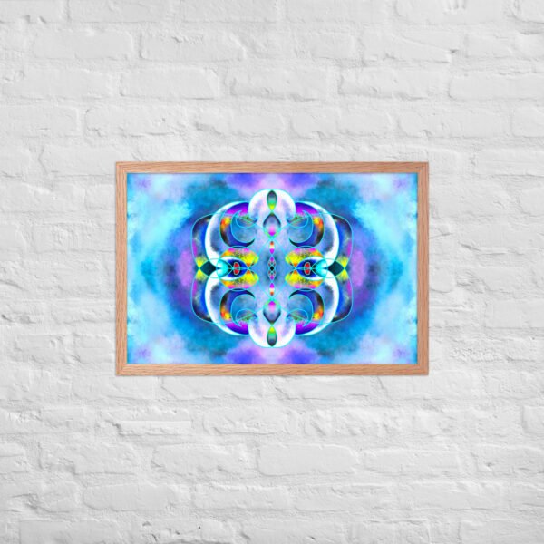 Crystal Ether – A Vision by Eldor Art ( Enhanced Matte Paper Framed Poster ) - Image 25