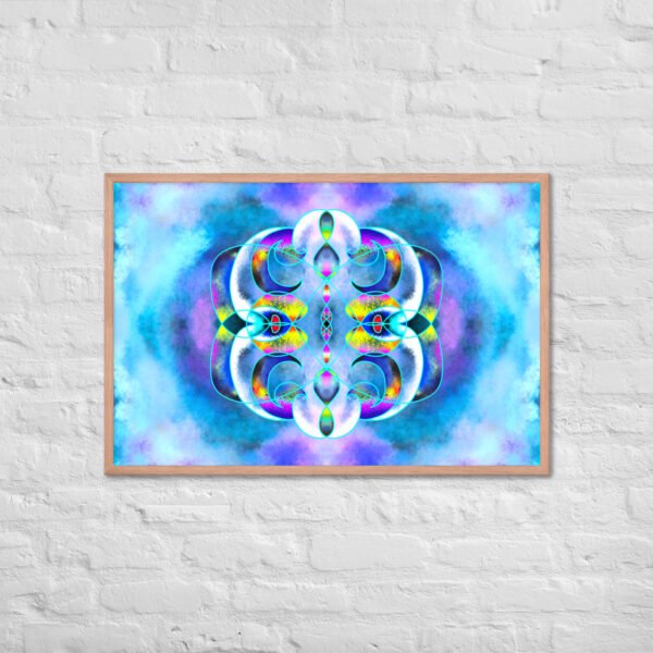 Crystal Ether – A Vision by Eldor Art ( Enhanced Matte Paper Framed Poster ) - Image 26