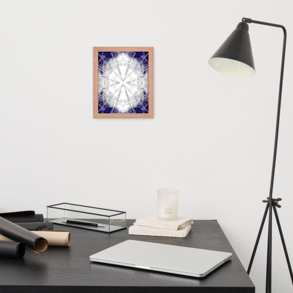 Radiant Fury – Original Digital Artwork by Eldor Art ( Enhanced Matte Paper Framed Poster ) - Image 8