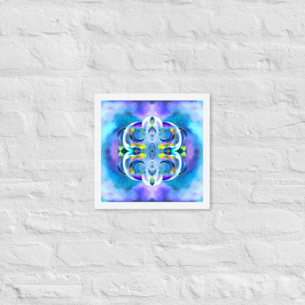Crystal Ether – A Vision by Eldor Art ( Enhanced Matte Paper Framed Poster ) - Image 30