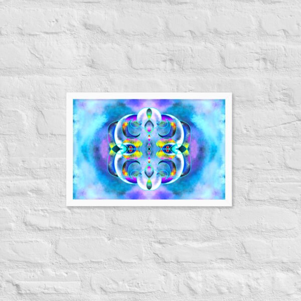 Crystal Ether – A Vision by Eldor Art ( Enhanced Matte Paper Framed Poster ) - Image 32