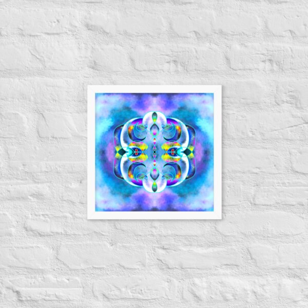 Crystal Ether – A Vision by Eldor Art ( Enhanced Matte Paper Framed Poster ) - Image 33