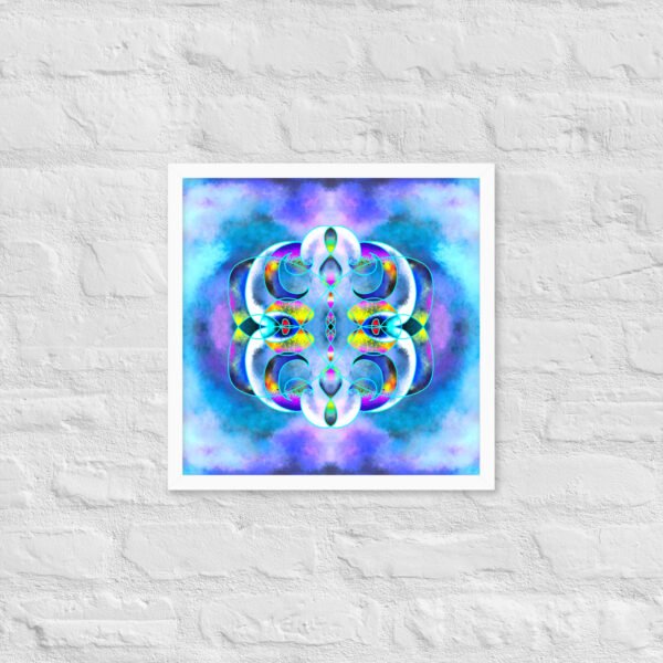 Crystal Ether – A Vision by Eldor Art ( Enhanced Matte Paper Framed Poster ) - Image 34