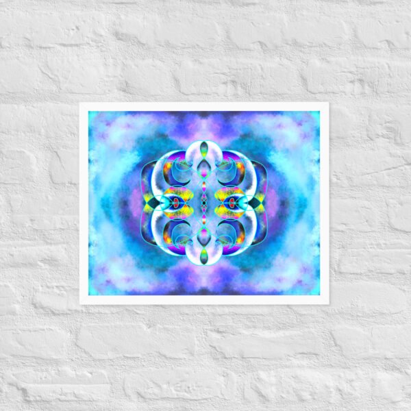 Crystal Ether – A Vision by Eldor Art ( Enhanced Matte Paper Framed Poster ) - Image 35