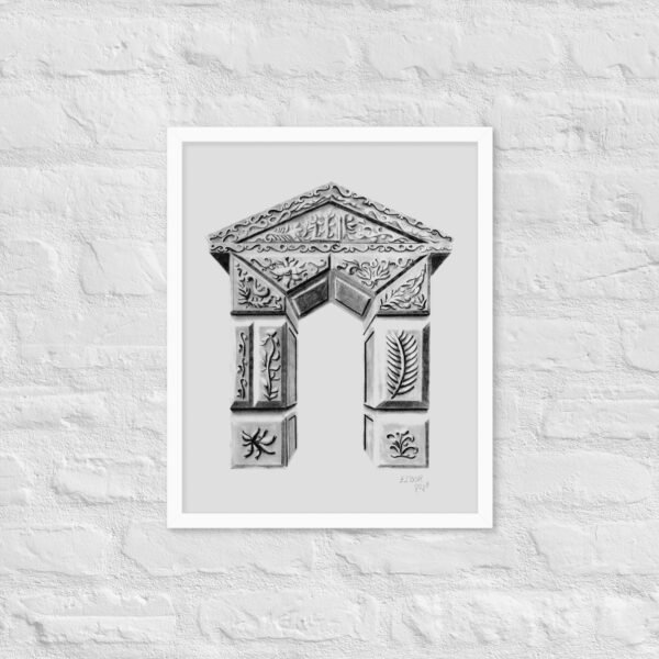 Ornate Arch - Timeless Elegance by Eldor Art ( Enhanced Matte Paper Framed Poster ) - Image 21