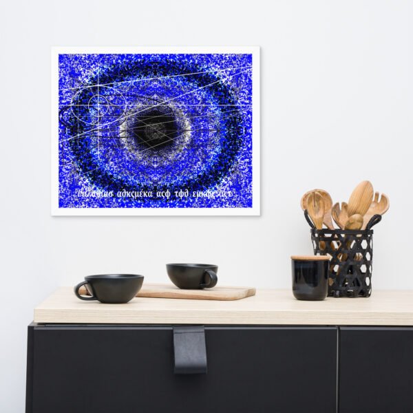 "Andromeda" Original Artwork by Eldor Art ( Enhanced Matte Paper Framed Poster )