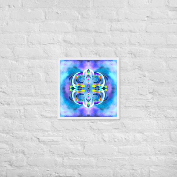 Crystal Ether – A Vision by Eldor Art ( Enhanced Matte Paper Framed Poster ) - Image 36