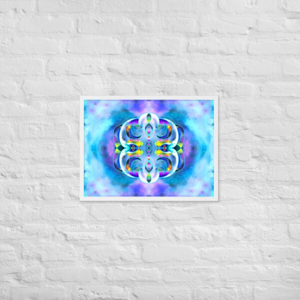 Crystal Ether – A Vision by Eldor Art ( Enhanced Matte Paper Framed Poster ) - Image 37