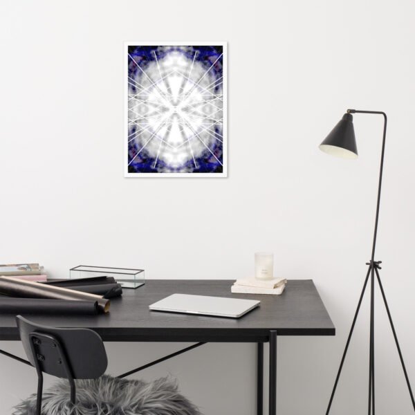 Radiant Fury – Original Digital Artwork by Eldor Art ( Enhanced Matte Paper Framed Poster ) - Image 20