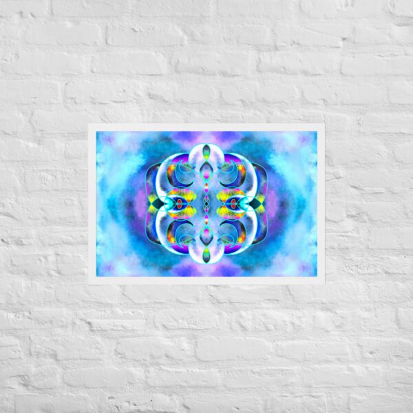 Crystal Ether – A Vision by Eldor Art ( Enhanced Matte Paper Framed Poster ) - Image 38