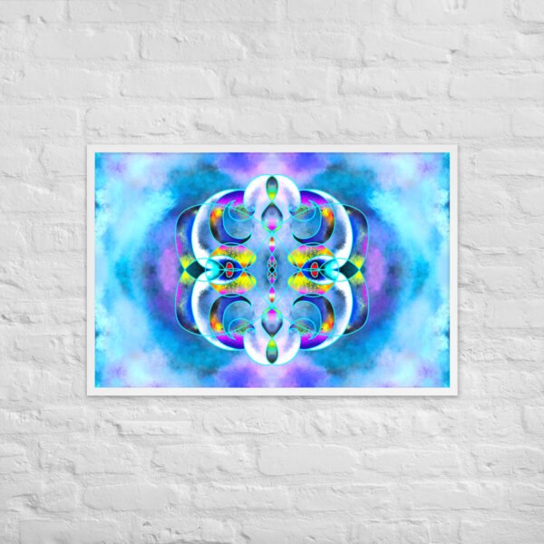 Crystal Ether – A Vision by Eldor Art ( Enhanced Matte Paper Framed Poster ) - Image 39