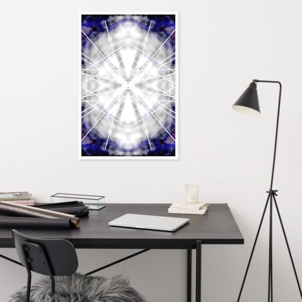Radiant Fury – Original Digital Artwork by Eldor Art ( Enhanced Matte Paper Framed Poster ) - Image 21