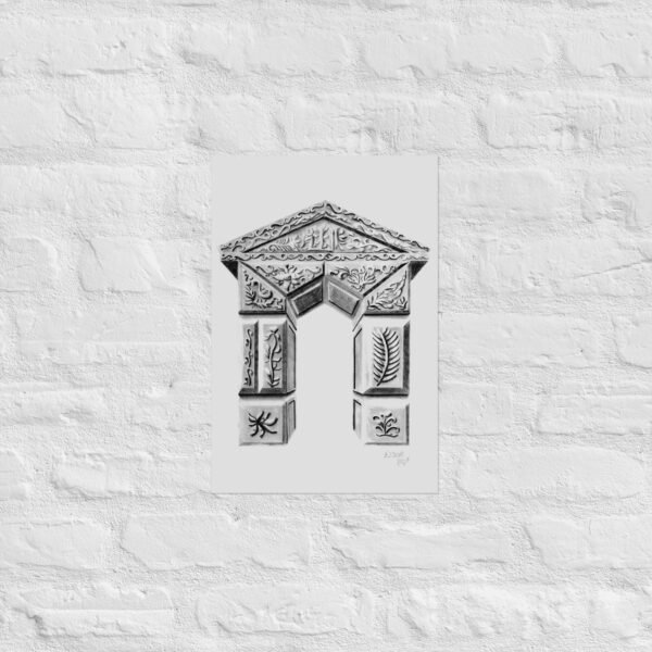 Ornate Arch - Timeless Elegance by Eldor Art ( Enhanced Matte Paper Poster ) - Image 7