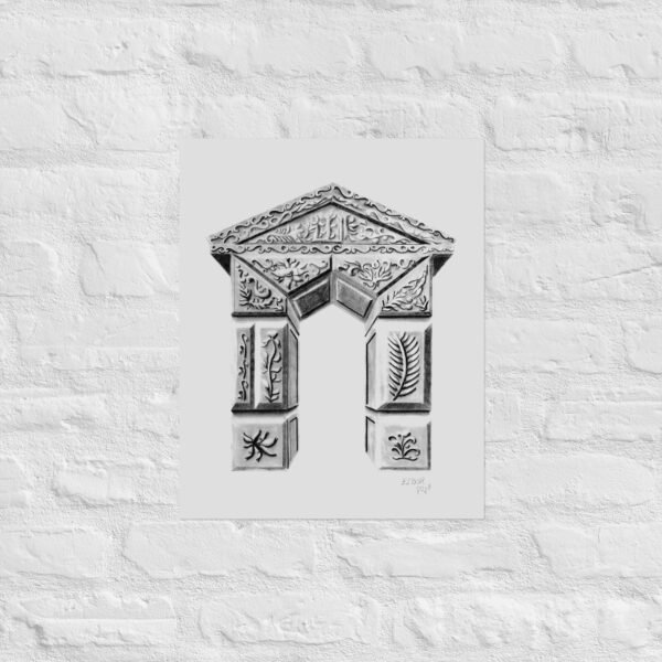Ornate Arch - Timeless Elegance by Eldor Art ( Enhanced Matte Paper Poster ) - Image 8