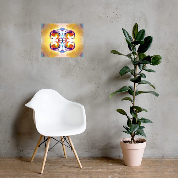 Solar Radiance – Intuitive Mandala by Eldor Art ( Enhanced Matte Paper Poster ) - Image 22