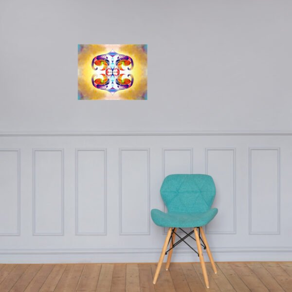 Solar Radiance – Intuitive Mandala by Eldor Art ( Enhanced Matte Paper Poster ) - Image 23