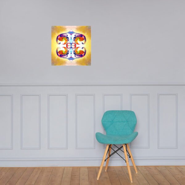 Solar Radiance – Intuitive Mandala by Eldor Art ( Enhanced Matte Paper Poster ) - Image 26