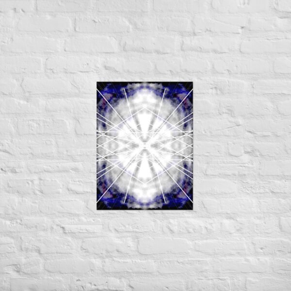 Radiant Fury – Original Digital Artwork by Eldor Art ( Enhanced Matte Paper Poster )