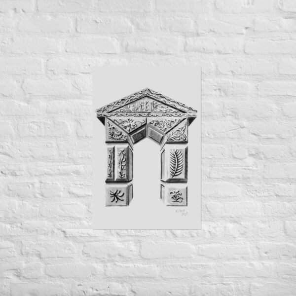 Ornate Arch - Timeless Elegance by Eldor Art ( Enhanced Matte Paper Poster ) - Image 9