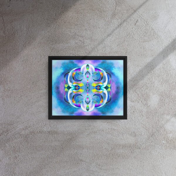 Crystal Ether – A Vision by Eldor Art ( framed Canvas ) - Image 4
